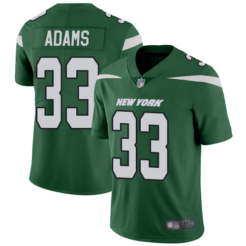 New York Jets Limited Green Youth Jamal Adams Home Jersey NFL Football #33 Vapor Untouchable